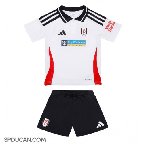 Dječji Nogometni Dres Fulham Domaci 2024-25 Kratak Rukav (+ Kratke hlače)